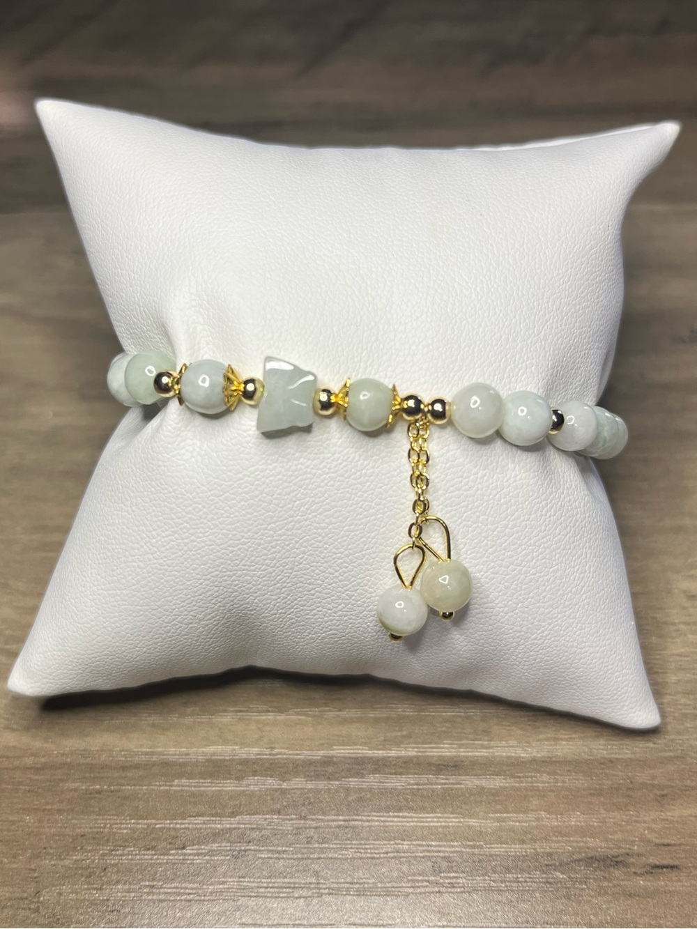 🍒 Jade Cherry Charm Bracelet 🍒